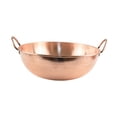 thumbnail image 4 of Olla de cobre Soledad Sartén de cobre Hecha a mano 32 cm para picnics, 4 of 10