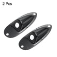 thumbnail image 3 of Placa de conector de entrada para guitarra Eléctrica Unique Bargains 2uds Negro, 3 of 5