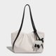thumbnail image 3 of Bolsos de mano casuales coreanos para mujer, bolsos y carteras de diseñador de lujo, novedad de 2024, en PU, adornos de dibujos animados, hombros fruncidos debajo del brazo, 3 of 5
