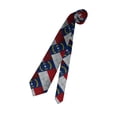 thumbnail image 5 of North-Nc-Carolina Flag Ties for Men Colorful Skinny TieNeckties for Wedding Party, 5 of 7