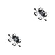 thumbnail image 2 of Yuarrent Ceiling Lights Indoor Light Home Hall Lamp Chandelier Luz cálida negra 2Conjunto, 2 of 6