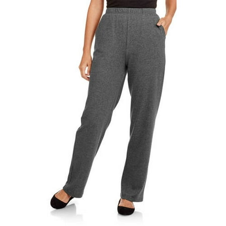 white stag flat front pull on pants