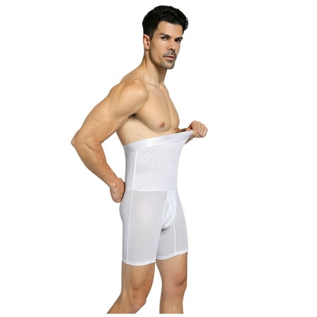 

THE WILD Men s Leisure Men s breathable high waisted body shaping abdominal girdle underwear