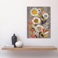 thumbnail image 4 of Artery8 Rustic Wildflower Painting Floral Autumn Folk Art Living Room Large Wall Art Poster Print Thick Paper 18X24 Inch, 4 of 5