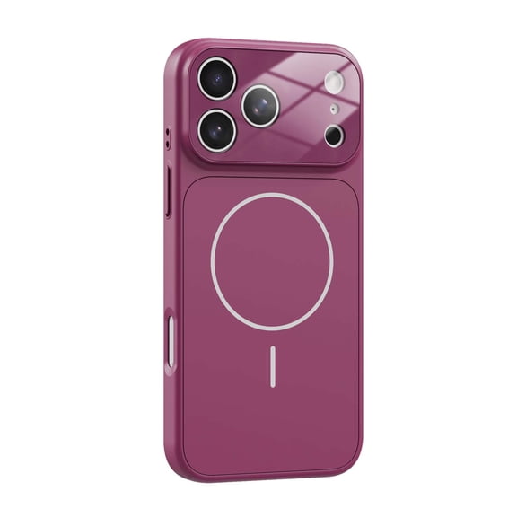 Magnetic For iPhone 18 Pro Phone Case,Compatible with Mag-safe,With Lens Protector,Matte Ultra Slim Skin-feel Rugged Anti-fall Shockproof Protection Thin Fit Phone Case Cover,