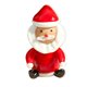 thumbnail image 1 of Figuras de Papá Noel de vidrio soplado hechas a mano para decoración de regalos navideños, 1 of 6