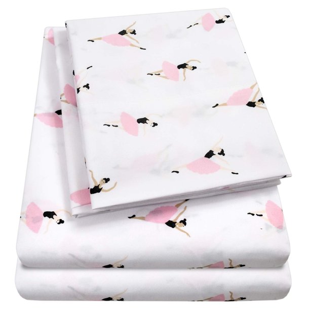 Colección de sábanas para niños 1500 Supreme – Divertidos, coloridos y cómodos juegos de sábanas para niños y niñas – Ropa de cama suave y acogedora, con bolsillo profundo, sin arrugas, construcción d