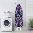 thumbnail image 4 of HELLHERO Elastic Fasteners 15" x 54" Polyester Elasticized Edge Iron Cover Protector Ironing Board Protective Cloth Iron Pad Covers One-Piece Cover, 4 of 6