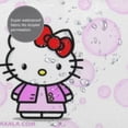 thumbnail image 4 of Hello Kitty Shower Curtain, Waterproof Bathroom Shower Curtains, Washable Cloth Shower Curtain With 12 Hooks, 72 "W X 72" L, 4 of 9