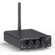 thumbnail image 1 of Amplificador de potencia estéreo Bluetooth 5.0, miniamplificador Hi-Fi integrado TPA3116 de 2 canales, clase D, para altavoces domésticos de 50 W x 2, 1 of 5