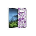thumbnail image 1 of Compatible with Google Pixel 7 Pro Phone Case, Purple-Floral-3 Case Men Women, Flexible Silicone Shockproof Case for Google Pixel 7 Pro, 1 of 1