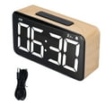 thumbnail image 3 of Reloj despertador digital, pantalla LED de 6 pulgadas Reloj despertador digital Reloj despertador Rendimiento confiable Jadeshay A, 3 of 8