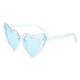 thumbnail image 1 of angular love SUNGLASSES sunscreen peach heart glasses UV400 glitter crystal SUNGLASSES SUNGLASSES, 1 of 7