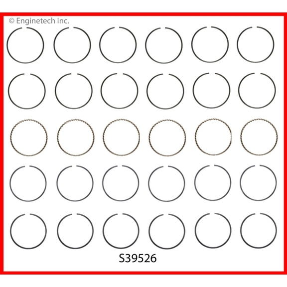 RINGS FORD MAZ 4.0L 244 S