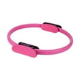 thumbnail image 2 of koolsoo Pilates Hoop Circle, Workout Exercise Elastic Home Pilates Accessories for Women Men Flexible Training Devices Rose Red, 2 of 9