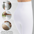 thumbnail image 6 of Farmacell Women's High-Waisted Capri Leggings, Anti-cellulite Massaging, Made in Italy, Cod. 123, 6 of 11