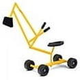 thumbnail image 2 of GVN Heavy Duty Steel Frame Kid Ride-on Sand Digger, Rotation Seat Goes 360 Degrees Around, Use in Backyard Sandbox, Dirt and Snow, 2 of 7