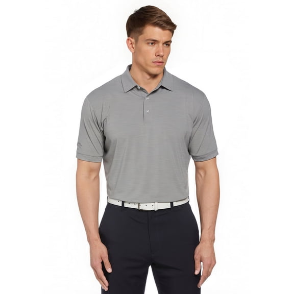 Callaway CGM452-Monument-M Mens Tonal Polo, Monument - Medium