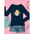 thumbnail image 3 of Cute Baby Chicken Y Ghost Long Sleeve Toddler -Image by Shutterstock,  4 Toddler, 3 of 4