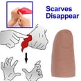 thumbnail image 5 of Yesbay Magic Trick Props Close Up Vanish Appearing Plastic Finger Thumb Tip Red Silk Random Color, 5 of 7