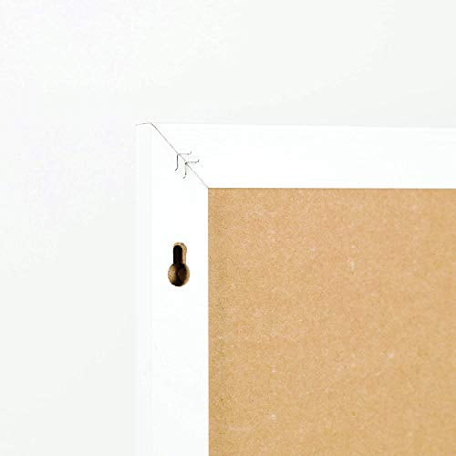 U Brands Cork Linen Bulletin Board 30x20 Inches White Wood Frame 2074u00 01 for sale online 