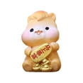 thumbnail image 2 of simhoa Figurine Mini Cheval Décoration Nouvel An Chinois pour Maison Salon Style B, 2 of 8