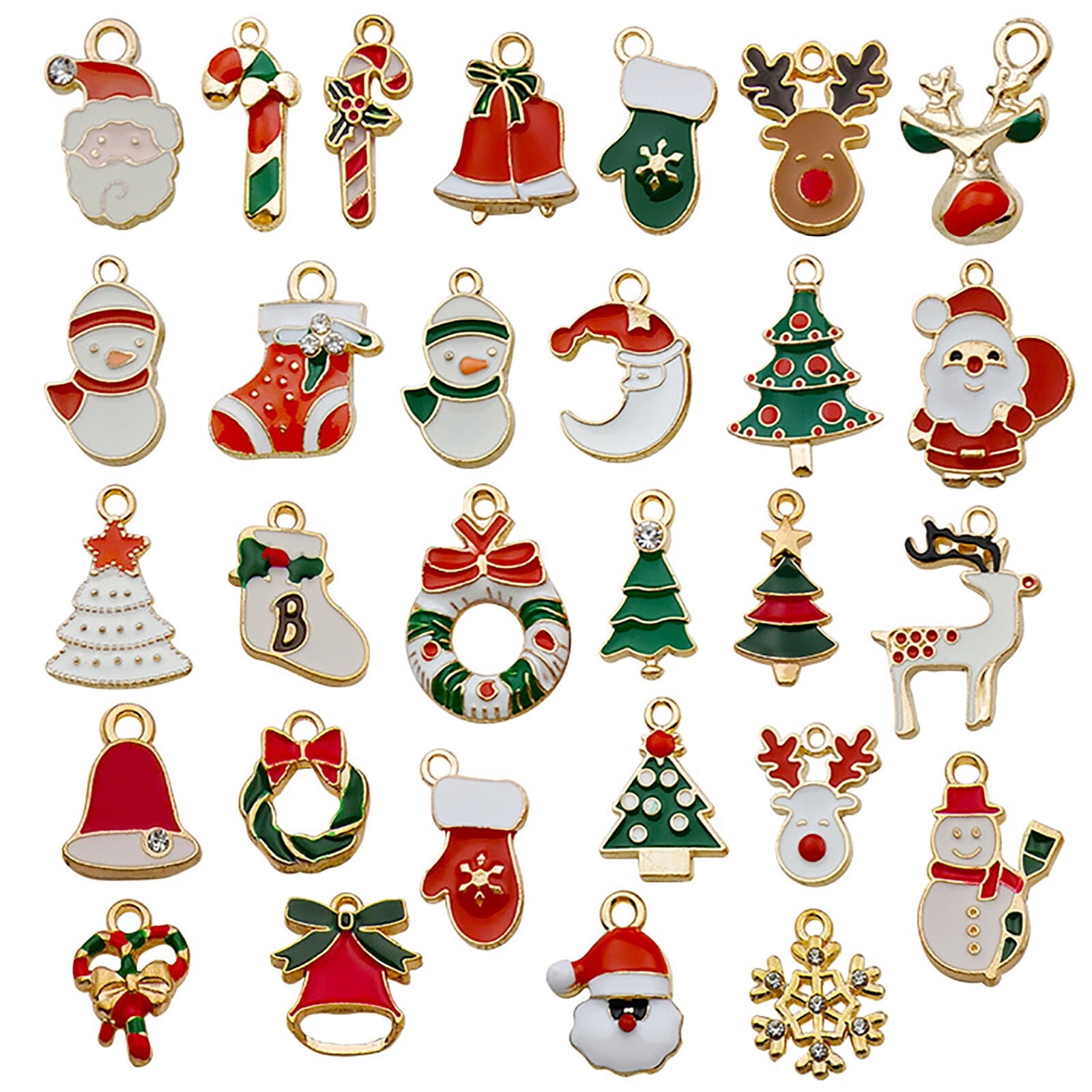 Christmas Mini Ornaments Small Resin Christmas Ornaments Mini Christmas