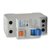 CHINT NL1‑63 RC Circuit Breaker 2‑Pole 40A 100mA AC Type 10kA Model 200434