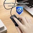 thumbnail image 3 of Capacitive Fingerprint Reader For Wins 10/11/12 Plug And Play USB Biometric Login Device, 3 of 7
