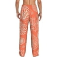 thumbnail image 3 of Daiia Men'S Beautiful Corals Pants,Bottoms Sleep Lounge,Pajama Pants,Pj Bottoms Drawstring And Pockets-X-Large, 3 of 9