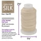 thumbnail image 3 of Hilo de seda The Beadsmith Pure Silk Cord FFF 0,42 mm 84 m, 3 of 7