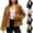 Brown, variant on Nmnitkp Womens Tweed Blazers Casual Long Sleeve Open Front Blazer Jackets Work Suits Brown,L