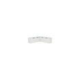 thumbnail image 5 of Linon Troyin White Wooden Storage Nook With Black Cushions and Pillows, 5 of 10