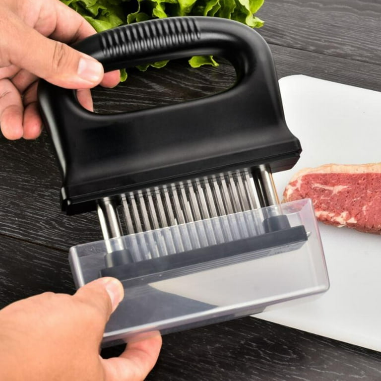 Razor Sharp Spike Meat Rolling Tenderizer, Meat Hammer Pounder Hand Held  Meat Roller Tenderizer for Professional Commercial Kitchen Tool Esg15637 -  China Rocking Meat Tenderizer and Rolling Meat Hammer price