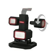 Hyper Tough 2000-Lumen Rechargeable LED Work Light with Detachable Spotlight