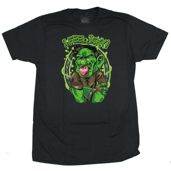 Hearthstone Mens T-Shirt - I Feel Icky Leper Gnome Crest