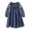 Blue, variant on Girls Basic Dresses Toddler Girls Long Sleeve Star Moon Sequin Dress Dance Party Dresses Clothes Sizes 5-6 Years