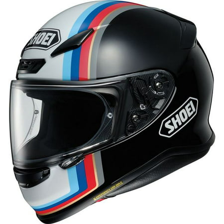 Shoei RF-1200 Recounter Full Face Helmet - Blk/Wht/Blue/Red, All