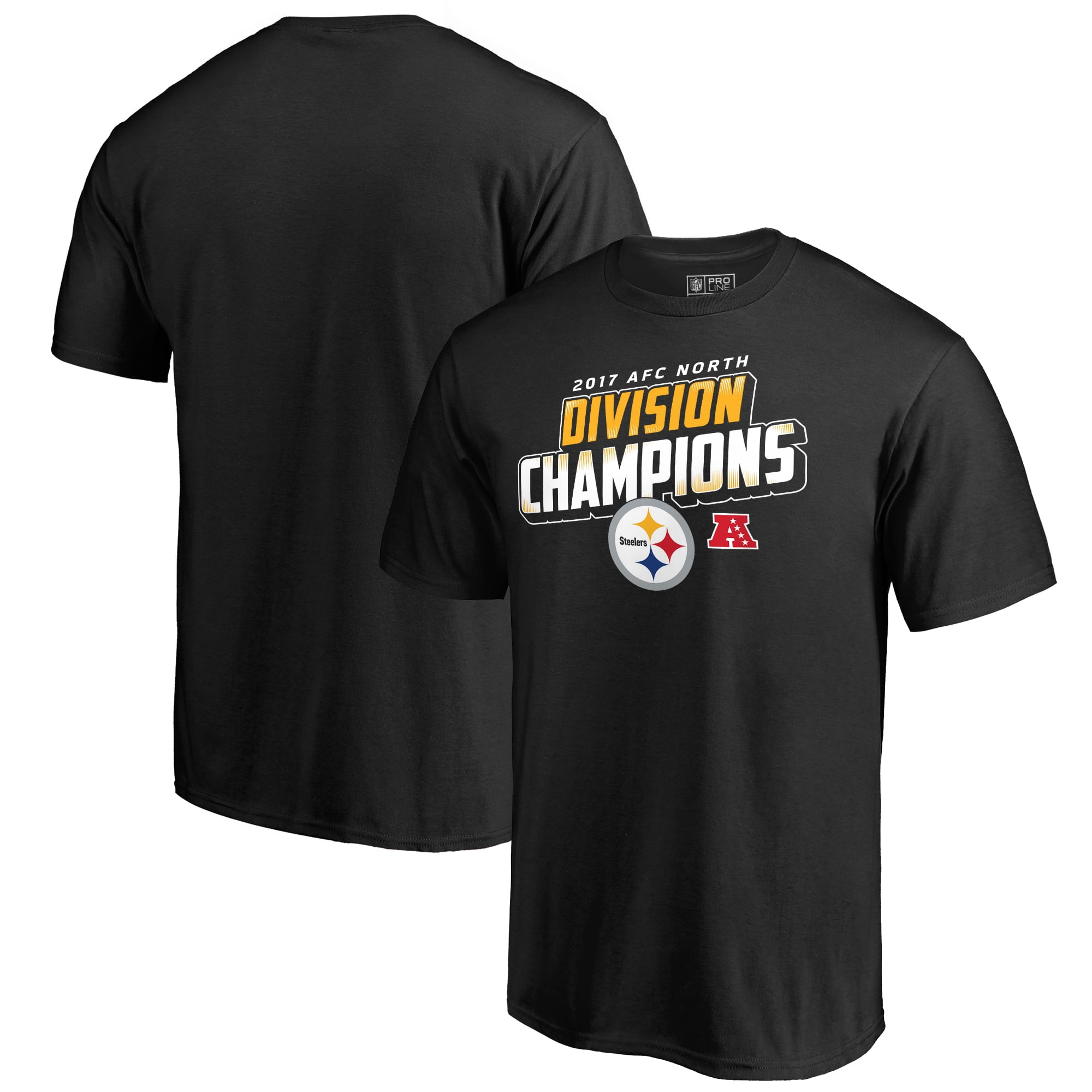steelers afc north champions t shirt