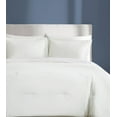 thumbnail image 4 of Brooklyn Loom Essential 100% Cotton Washed Softness 2-Piece Twin XL Comforter Set in White, Solid Color, OEKO-TEX Certified, 4 of 10