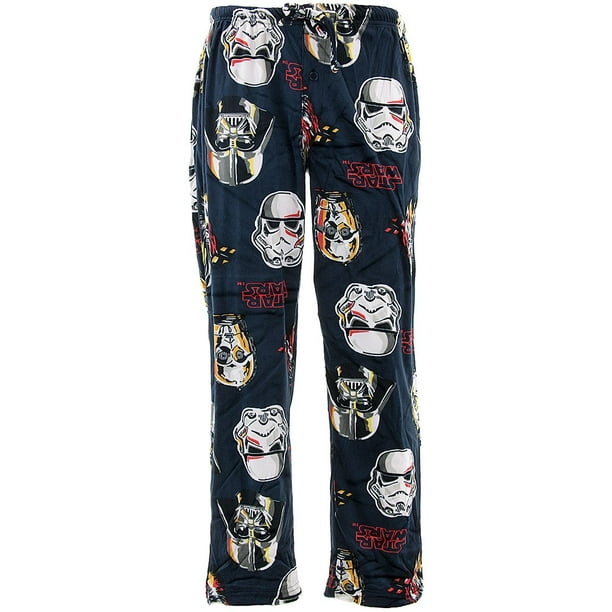 BRIEFLY STATED Star Wars Men's Sueded Fleece Pajama Pants Walmart