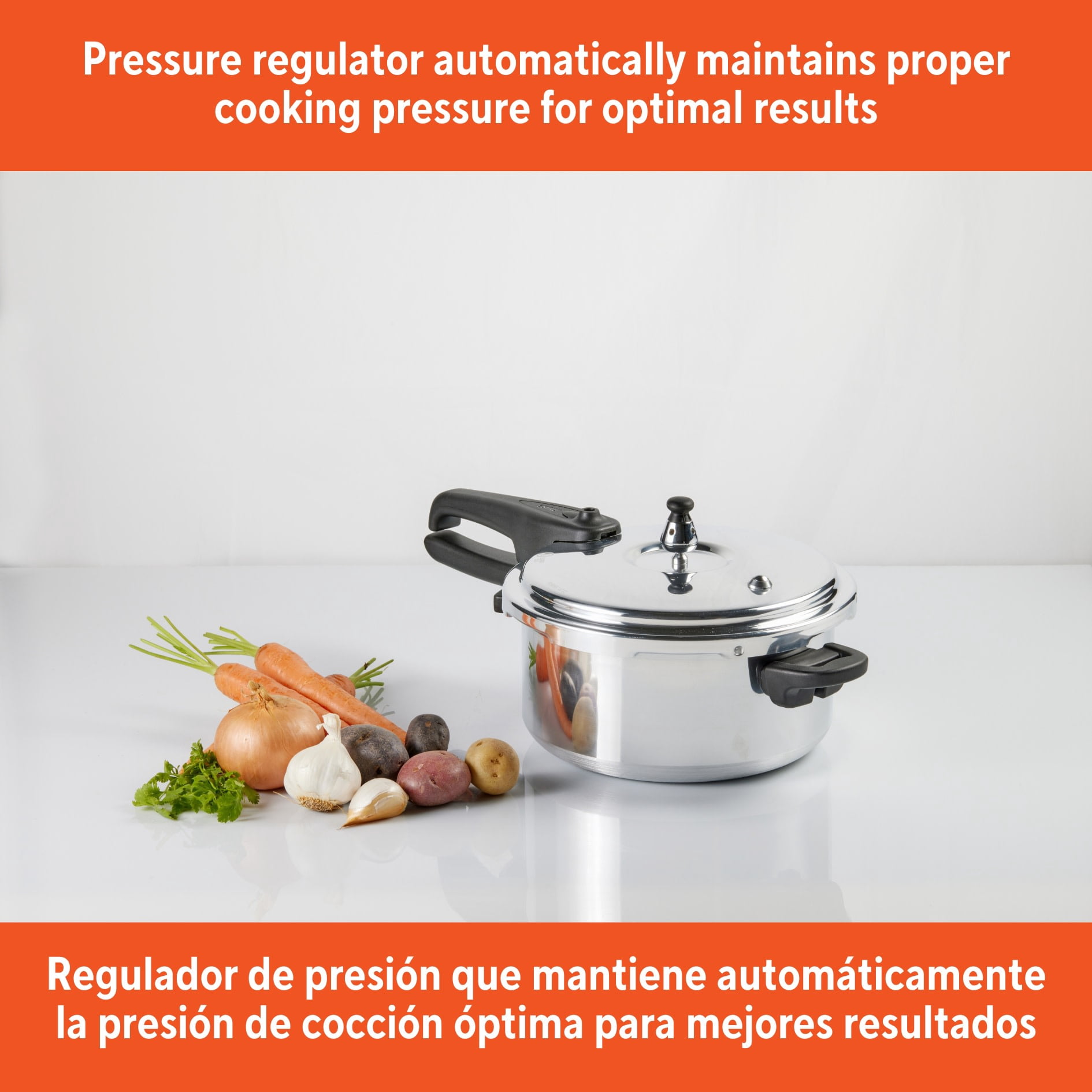 IMUSA 4.2Qt Basic Pressure Cooker