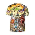 thumbnail image 6 of The Cuphead Show T-Shirt for Men Novelty 3D Pritneted Casual Short Sleeve Tees Shirt Summer Street T Shirt Top, 6 of 7