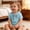 Blue, variant on Boys Girls Bodysuits with Snaps Summer Ribbed Henley Short Sleeve Onsies with Plaid Bow Tie Romper Kids Clothes