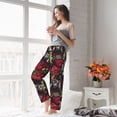 thumbnail image 6 of Picia Vintage Gaming Womens Soft Woven Cotton Elastic Waistband Sleep Pajama Pant Lounge Sleep Pant With Pockets And Drawstring-Medium, 6 of 9