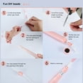 thumbnail image 4 of Cuerda para saltar segmentada, cuerda para saltar con cuentas suaves, longitud ajustable, cuerda para saltar para Fitness para niños y adultos, 4 of 8