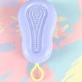 thumbnail image 4 of Head Massager Head Cleaner Scalp Massage Comb,Hair Scalp Scrubber Massager Brush,Head Exfoliator Shower Shampoo Comb,Shower Head Scrubber,Plastic Scalp Brush for Hair Growth & Dandruff Removal,Yellow, 4 of 5