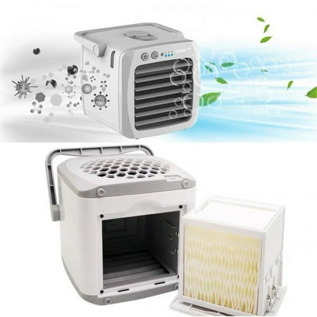 

JOYFEEL Air Cooler 200ml Mini USB Air Conditioner 3 Speed Adjustable Portable Cooling Fan for Office Home