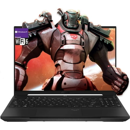 ASUS TUF A16 16" FHD  Gaming Laptop, AMD Ryzen 7 7735HS Processor, Radeon RX7700S V8G Graphics, 16GB DDR5 RAM 512GB PCIe SSD, Wi-Fi 6, Backlit Keyboard, Windows 11 Home, Black