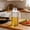 Gray, variant on Glass Oil Dispenser 630ml - Leak Proof Olive Oil Container, Automatic Flip Kitchen Gadget with Non-Slip Handle